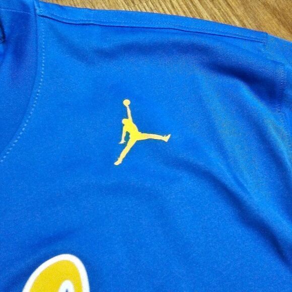 Air Jordan UCLA Bruins Basketball Top Long Sleeve Warmup Tee Shirt Women's M New - Picture 5 of 10